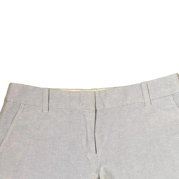 J. Crew Shorts Size 6 Blue 100% Cotton Womens Casual Pockets Short 31X3.5 - Picture 2 of 8